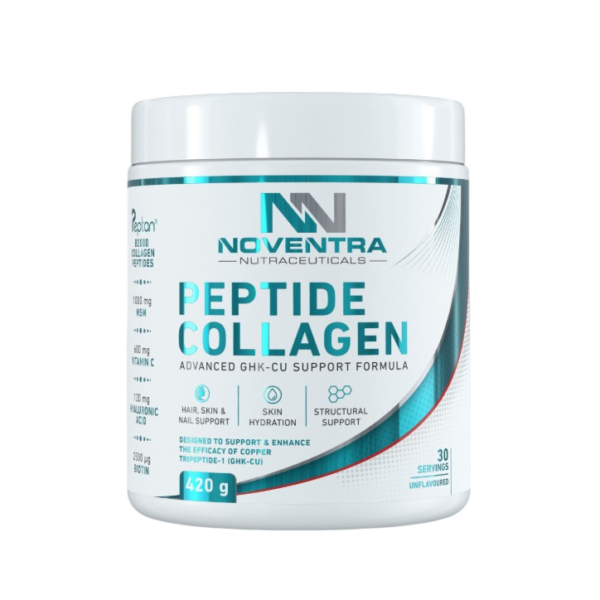 Noventra Nutraceuticals Peptide Collagen 420g — Advanced GHK-Cu Support Formula