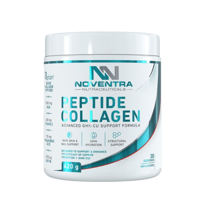 Noventra Nutraceuticals Peptide Collagen 420g — Advanced GHK-Cu Support Formula
