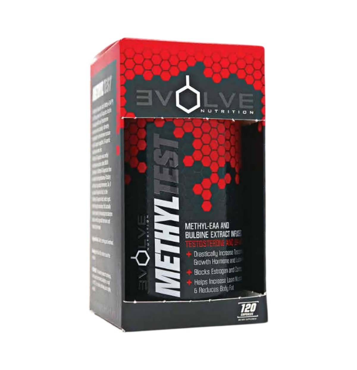 Evolve Nutrition Methyl Test — Testosterone Support 120 Capsules