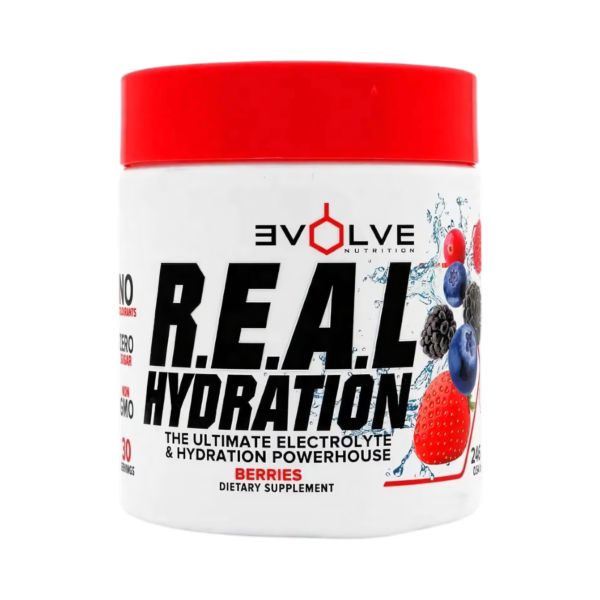 Evolve Nutrition R.E.A.L Hydration — Electrolyte & Hydration Powder