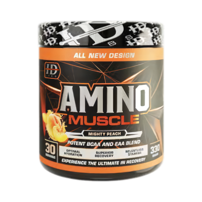 HD Labs Amino Muscle BCAA & EAA Blend — Mighty Peach 330g