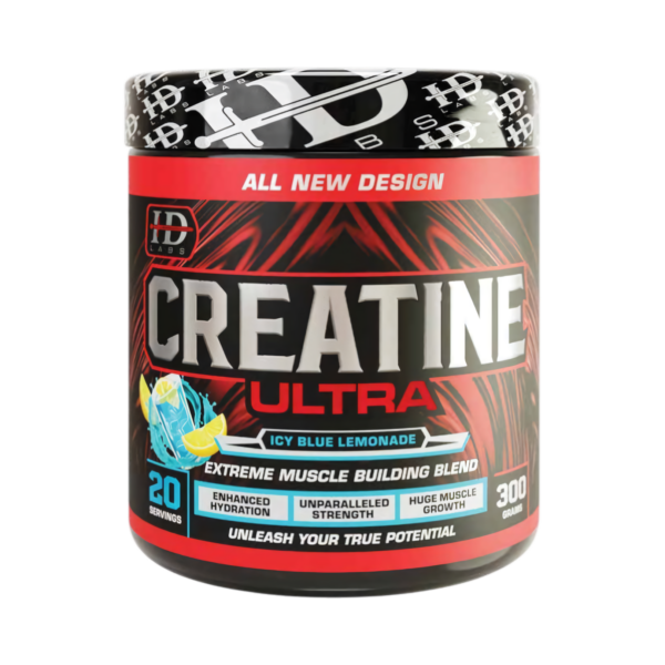 HD Labs Creatine Ultra Muscle Building Blend — Icy Blue Lemonade 300g