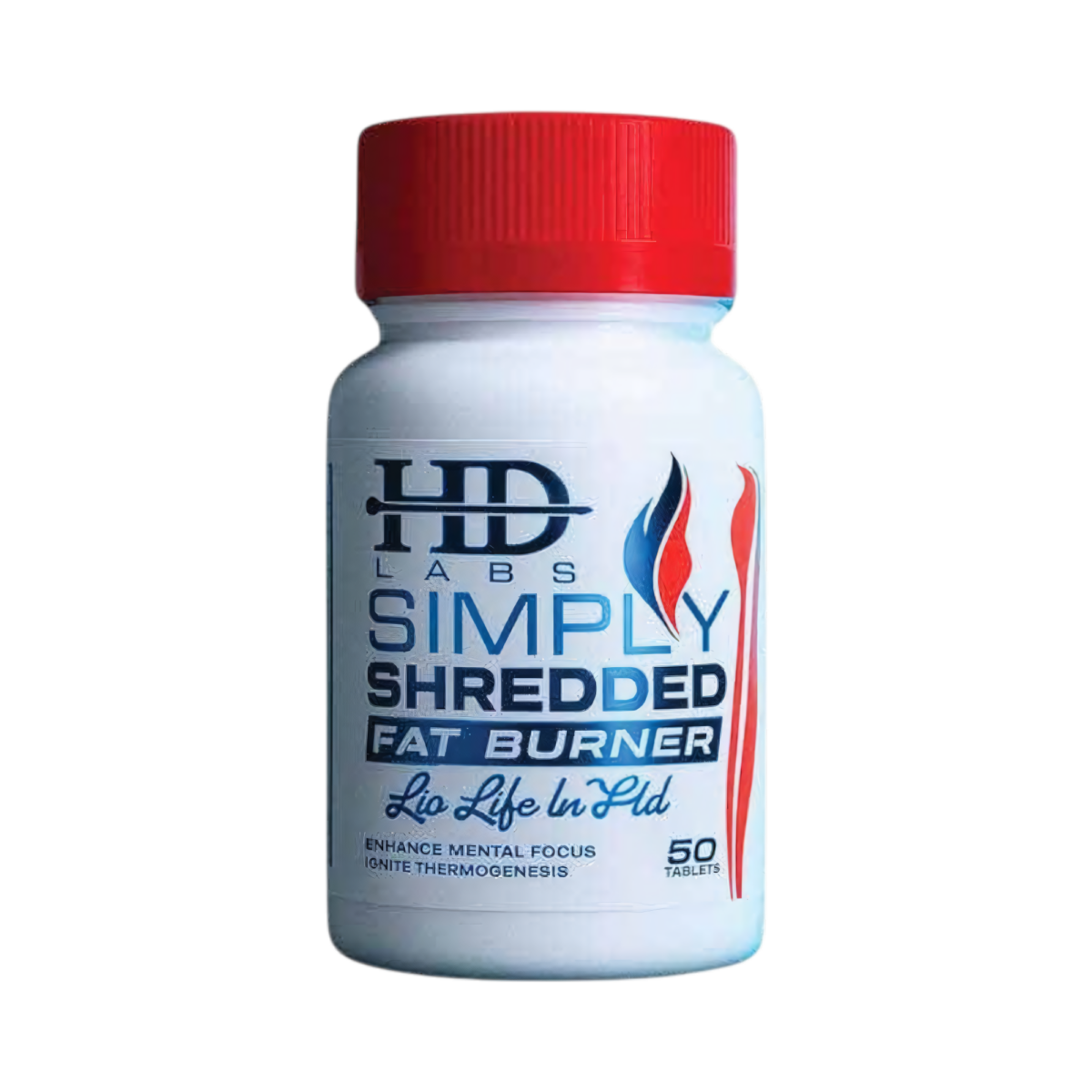HD Labs Simply Shredded Fat Burner — 50 Tablets
