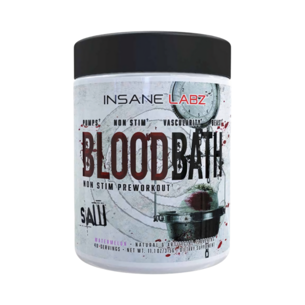 Insane Labz Bloodbath SAW Edition Non-Stim Pre-Workout 314g