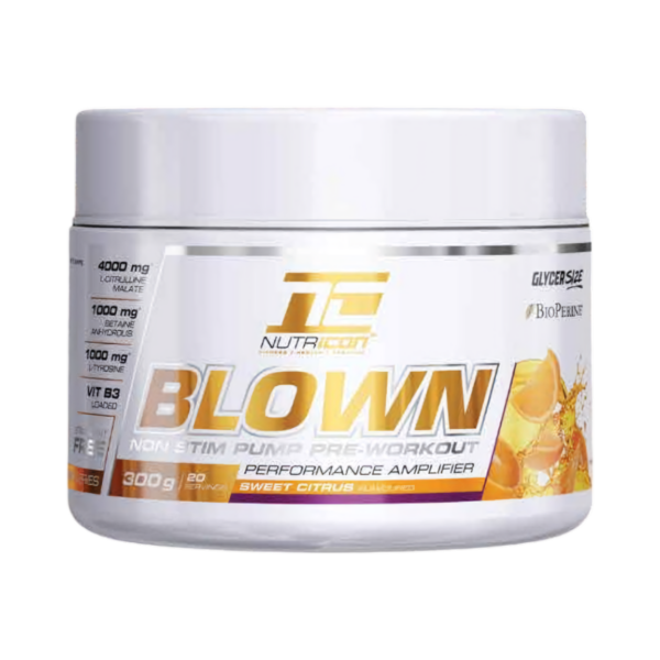Nutricon Blown Non-Stim Pump Pre-Workout — Sweet Citrus 300g