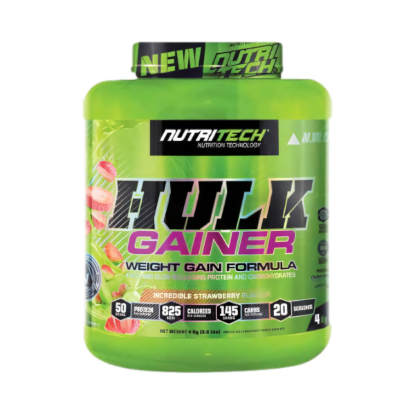 Nutritech Hulk Gainer — High-Calorie Mass Gainer 4kg