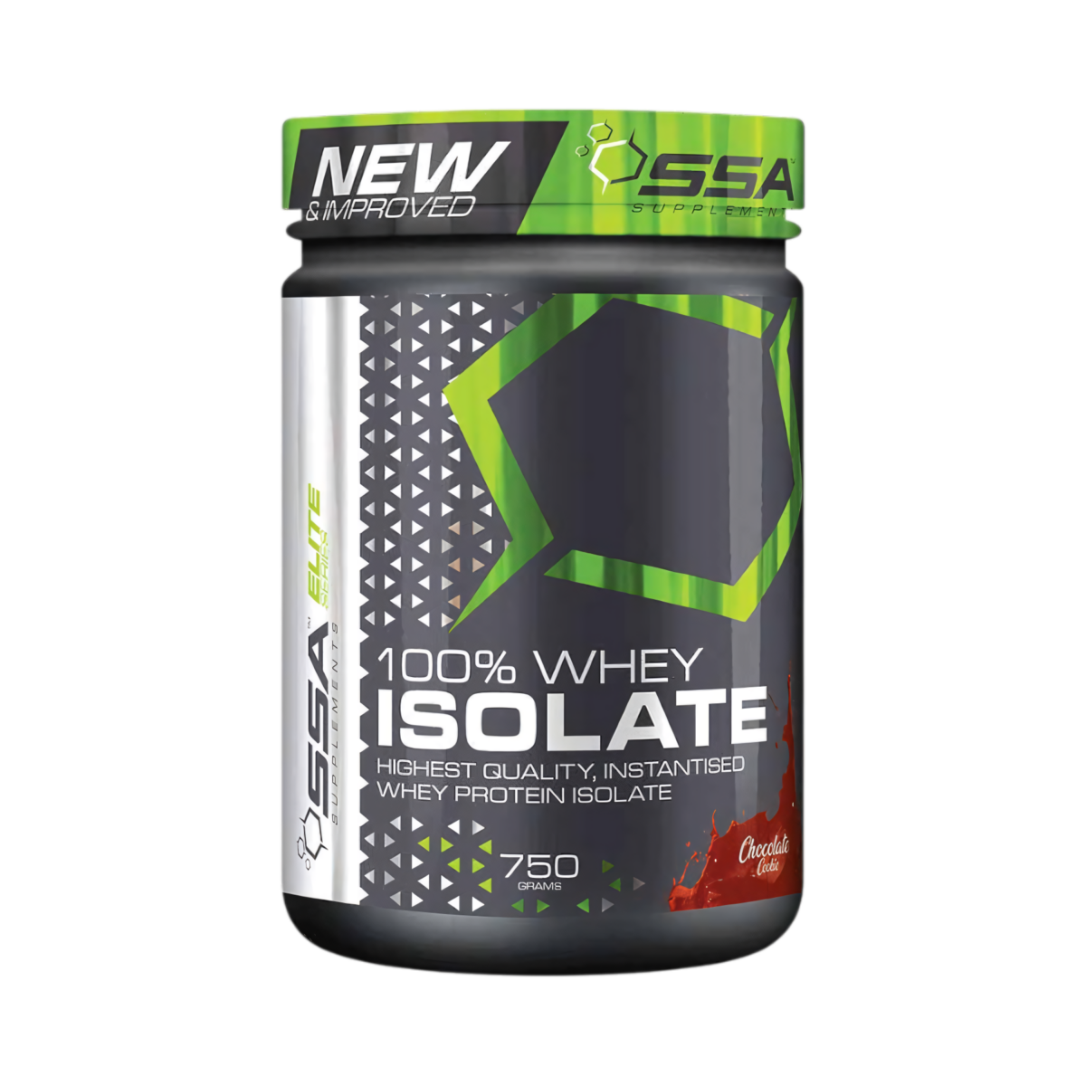 SSA Supplements 100% Whey Isolate Elite Series — Chocolate 750g