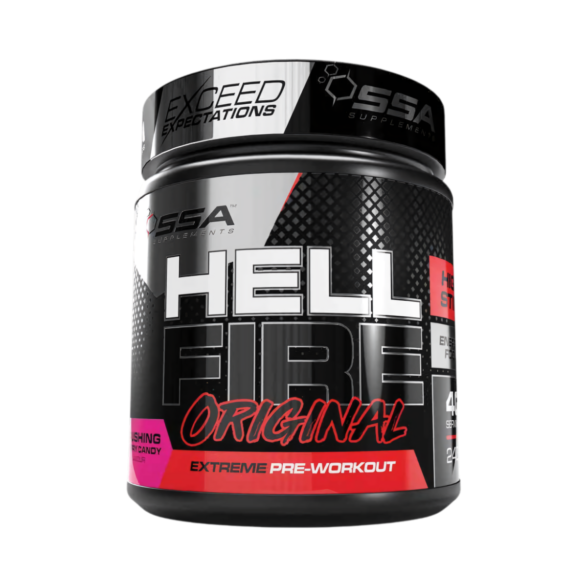 SSA Supplements Hellfire Original Extreme Pre-Workout 240g