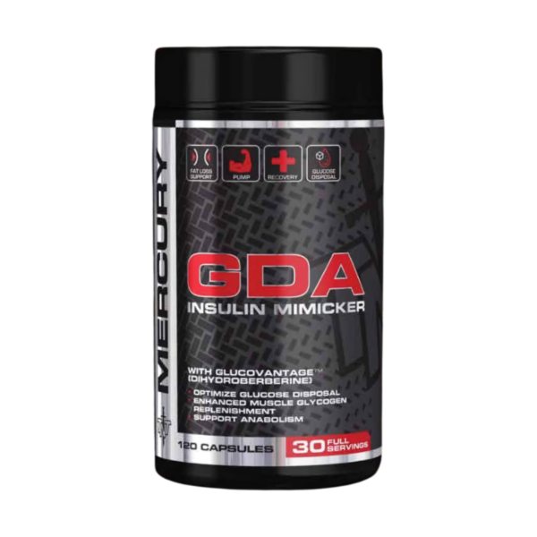 TNT Mercury GDA Glucose Disposal Agent — 120 Capsules