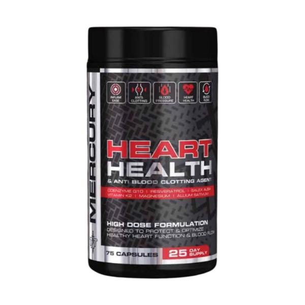 TNT Mercury Heart Health — Cardiovascular Support, 75 Capsules