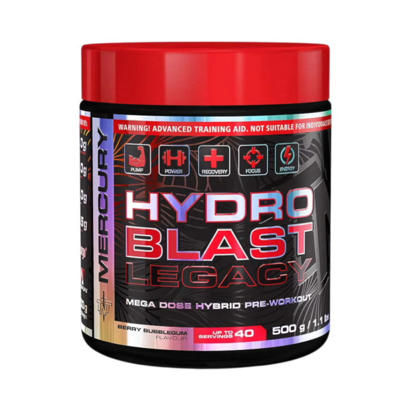 TNT Mercury Hydro Blast Legacy — Hybrid Pre-Workout 500g