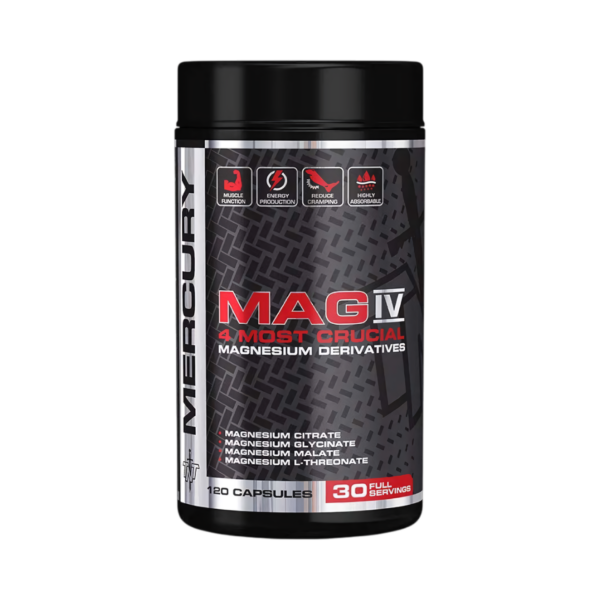 TNT Mercury Mag IV — 4-Form Magnesium Complex, 120 Capsules