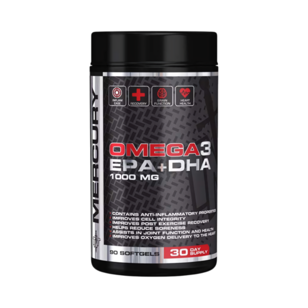 TNT Mercury Omega 3 EPA+DHA 1000mg — 90 Softgels