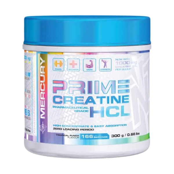 TNT Mercury Prime Creatine HCL — Tropical Punch, 300g
