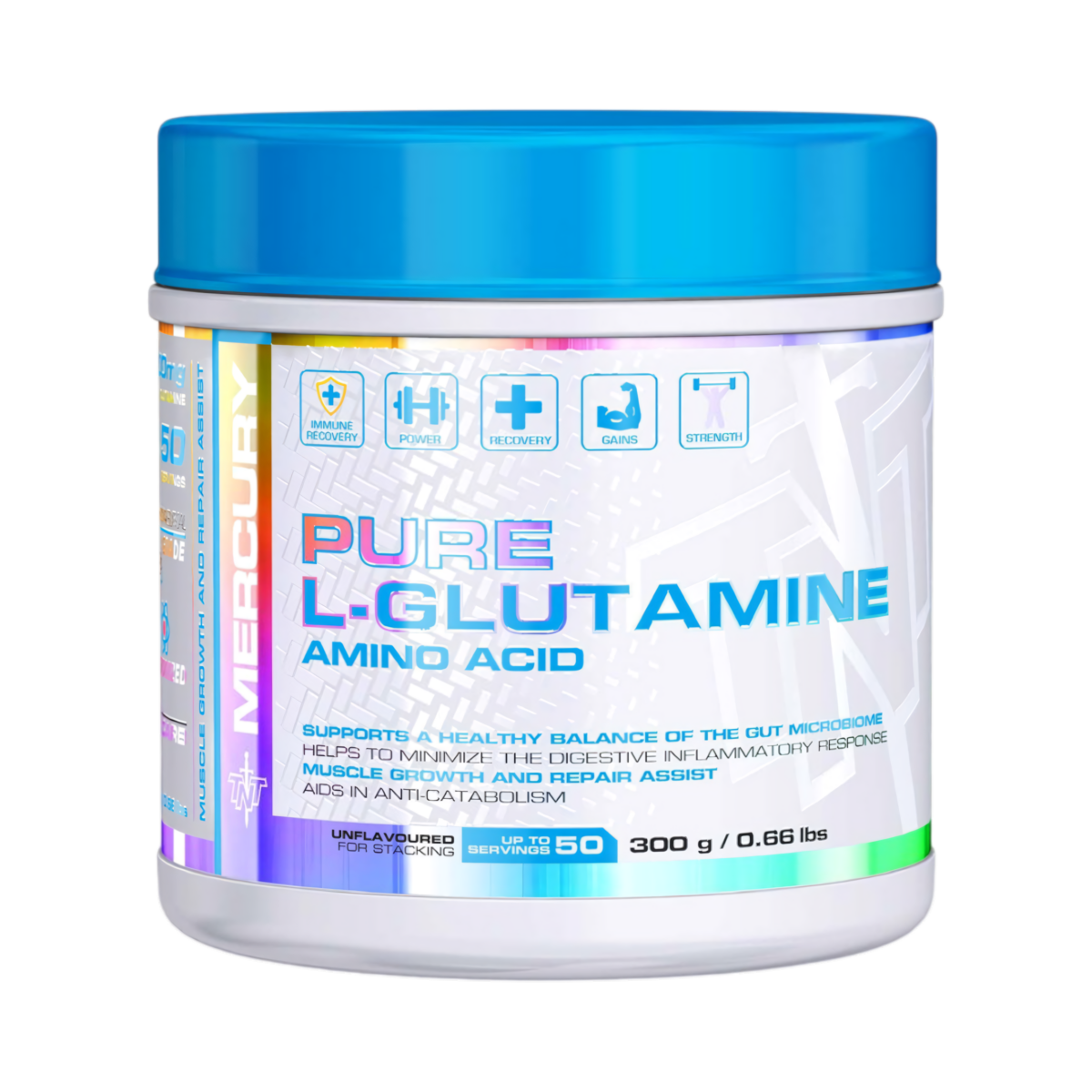 TNT Mercury Pure L-Glutamine 300g