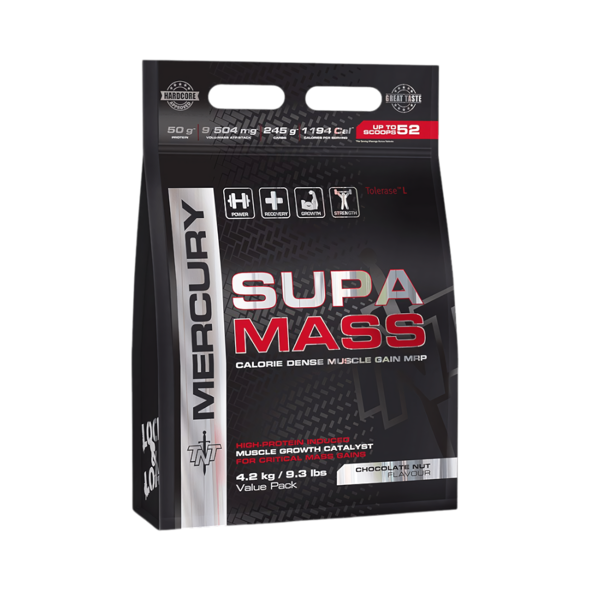 TNT Mercury Supa Mass — Calorie-Dense Mass Gainer