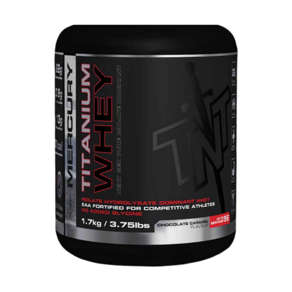 TNT Mercury Titanium Whey — Pure Isolate Dominant, 1.7kg