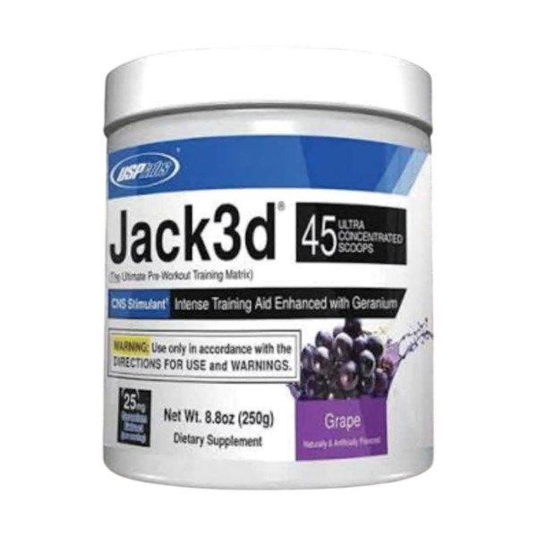 USPlabs Jack3d Pre-Workout — Grape 250g