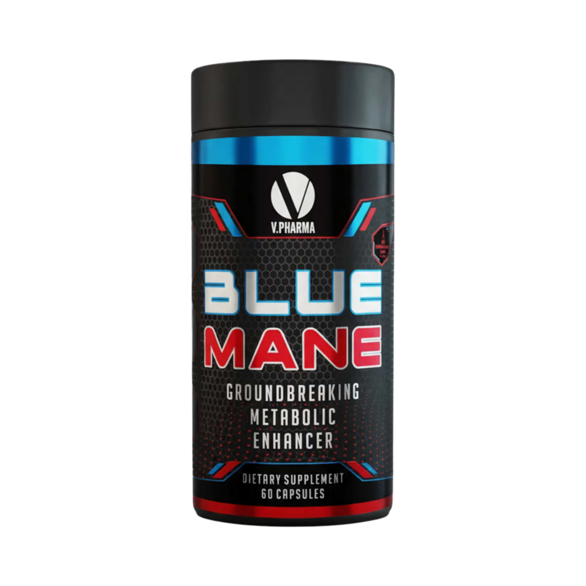 V.Pharma Blue Mane — Brain & Cognitive Support, 60 Capsules