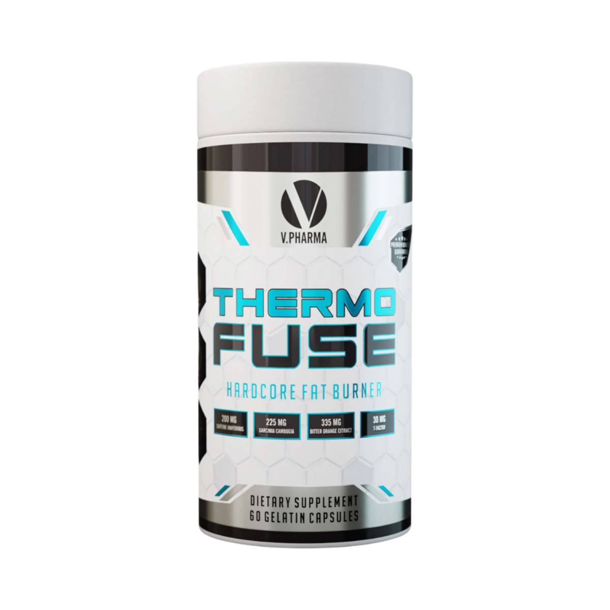 V.Pharma Thermo Fuse — Hardcore Fat Burner, 60 Capsules
